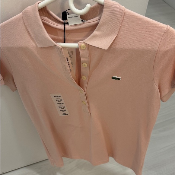 Lacoste Light Pink Polo Shirt - Picture 1 of 5
